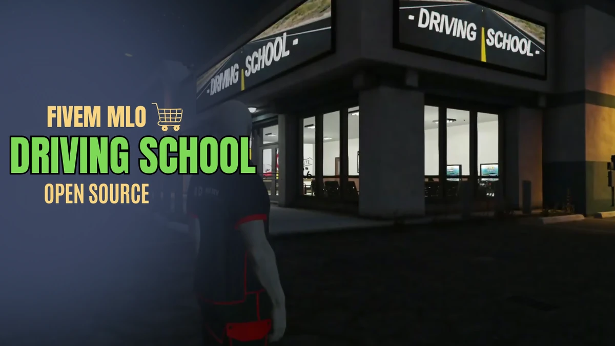 Driving School MLO FiveM | Open Source